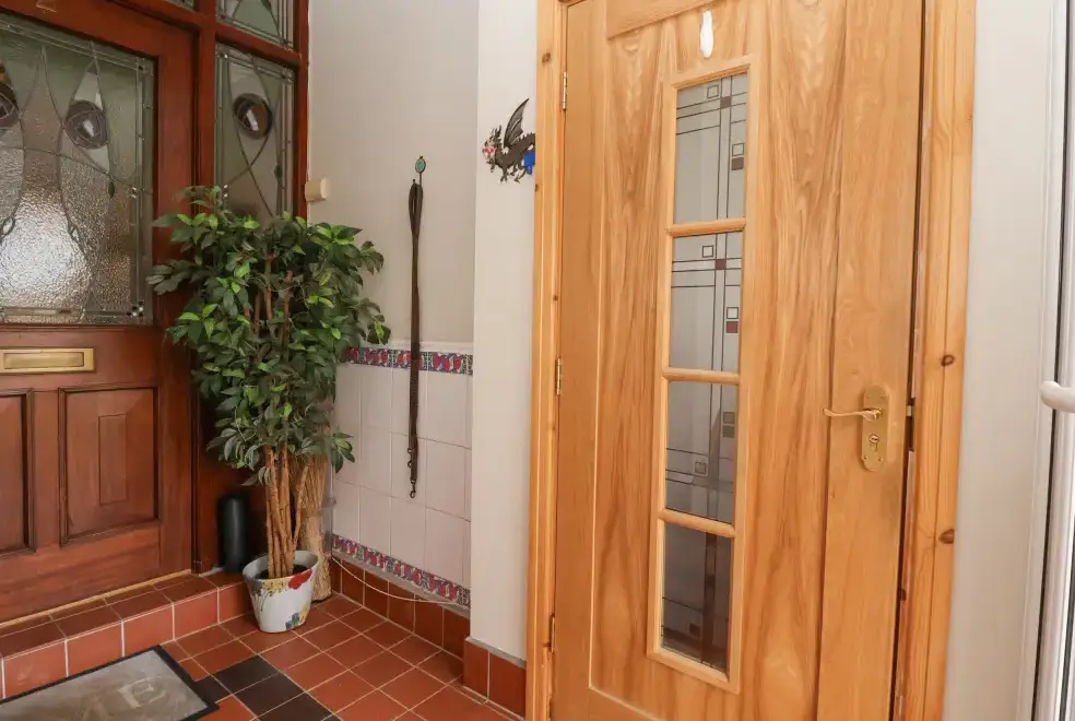 Boot room at Dragon's Den