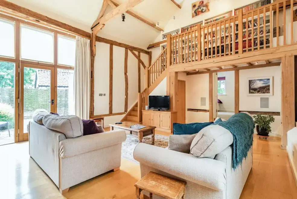 Lounge at Ducksfoot Barn