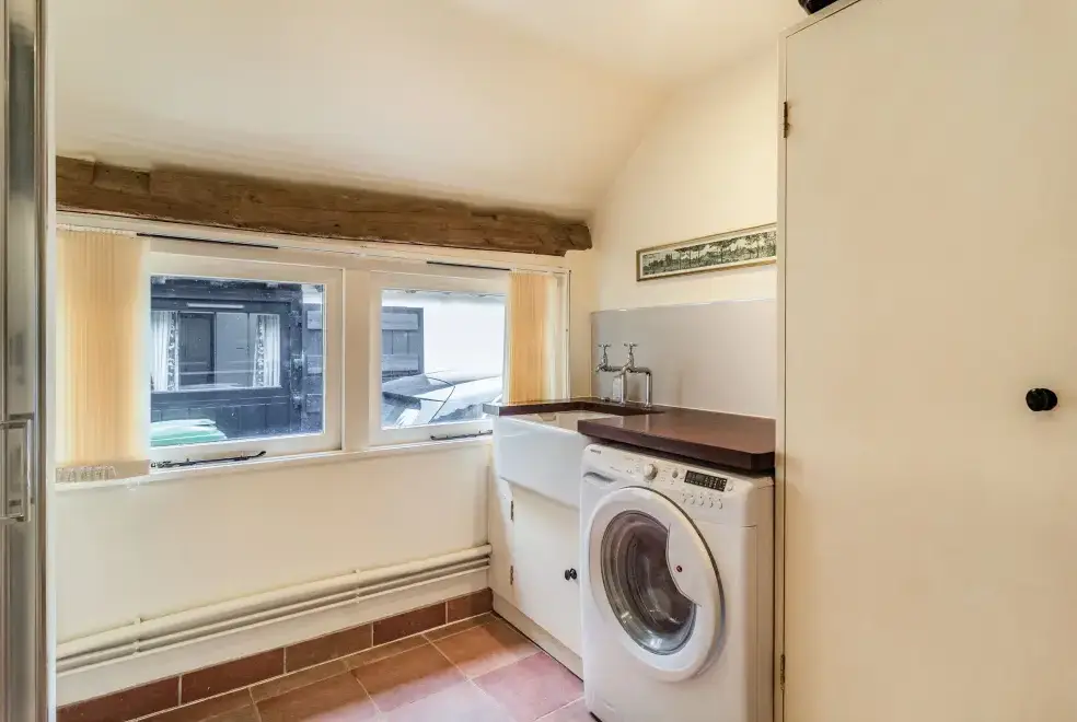 Utility room at Ducksfoot Barn