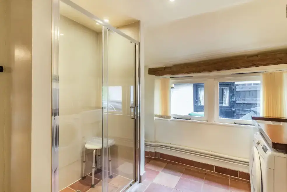 Shower room at Ducksfoot Barn
