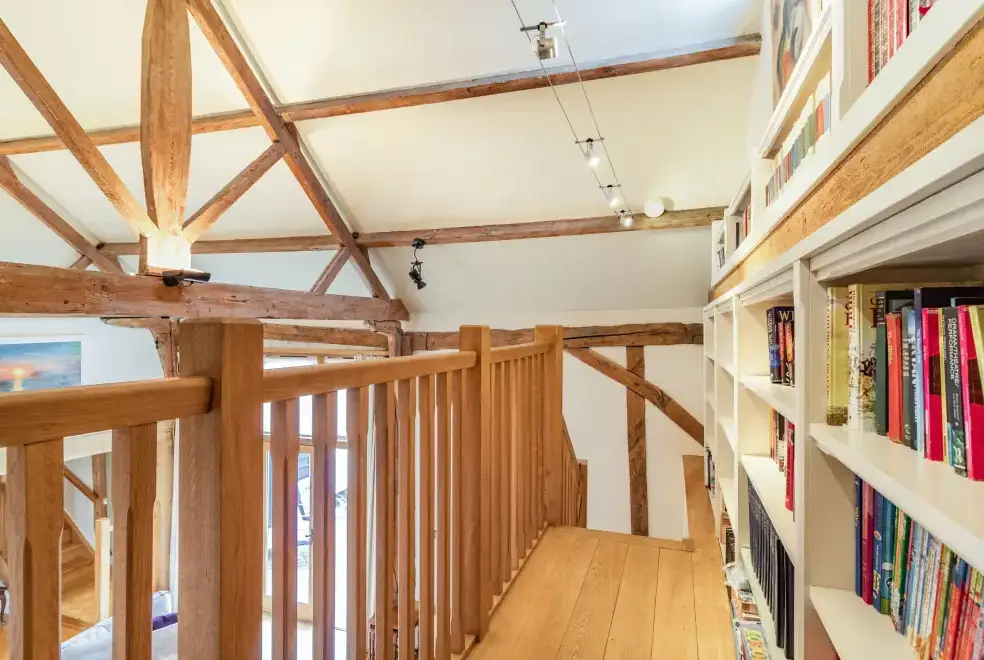 Library at Ducksfoot Barn