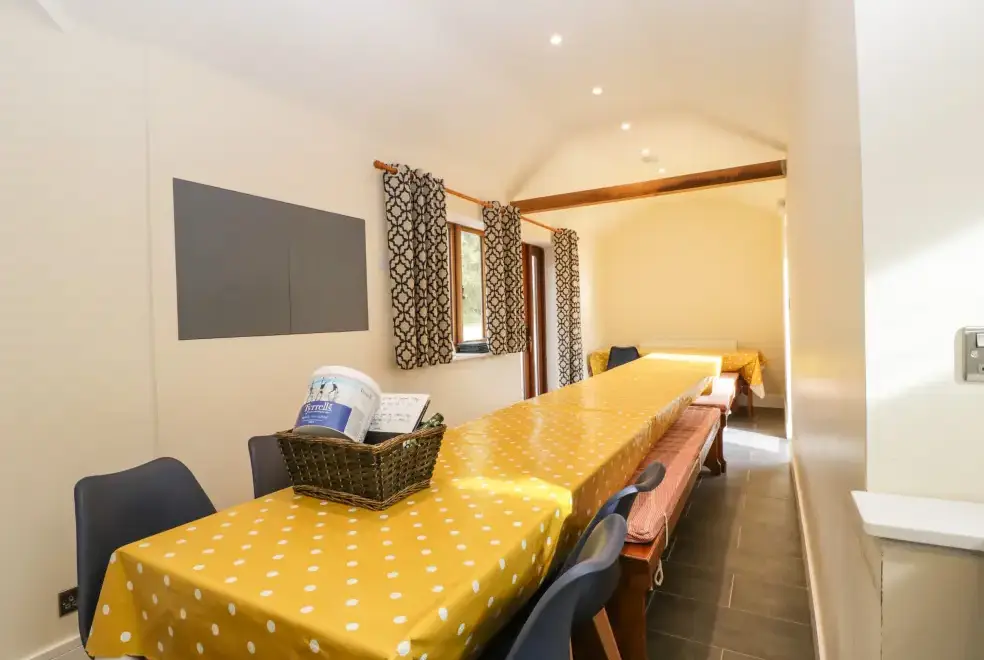 Dining room at Durstone Cottage