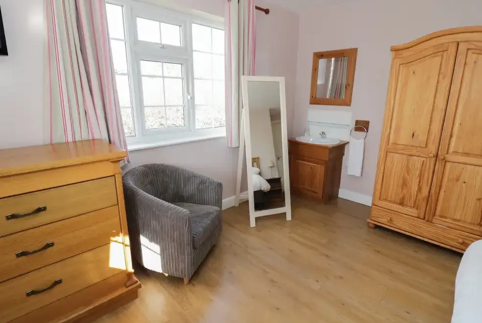 Bedroom at Durstone Cottage