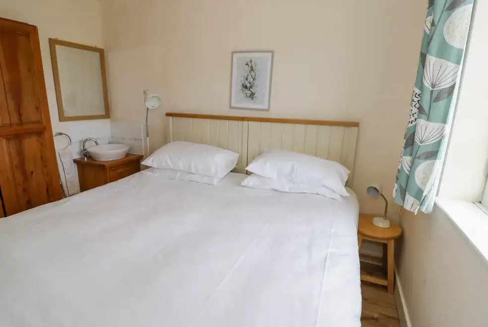 Bedroom at Durstone Cottage