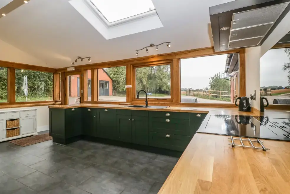 Well equipped kitchen at Durstone Cottage