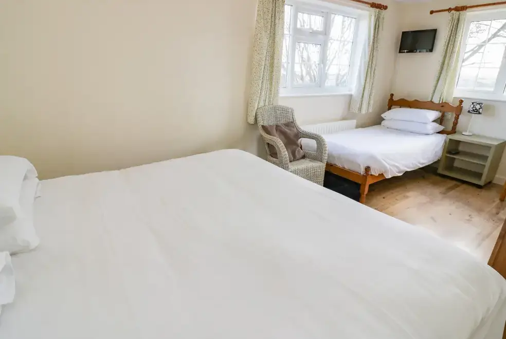 Bedroom at Durstone Cottage