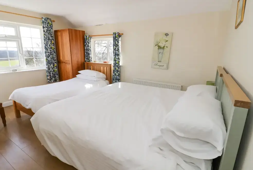 Bedroom at Durstone Cottage