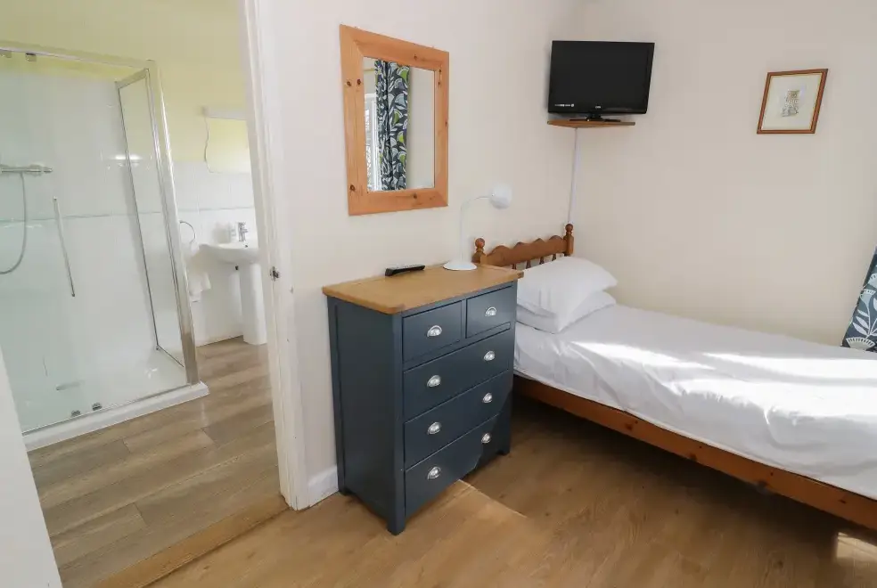 Bedroom at Durstone Cottage
