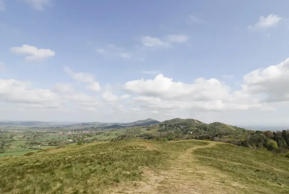 Countryside views at Durstone Cottage