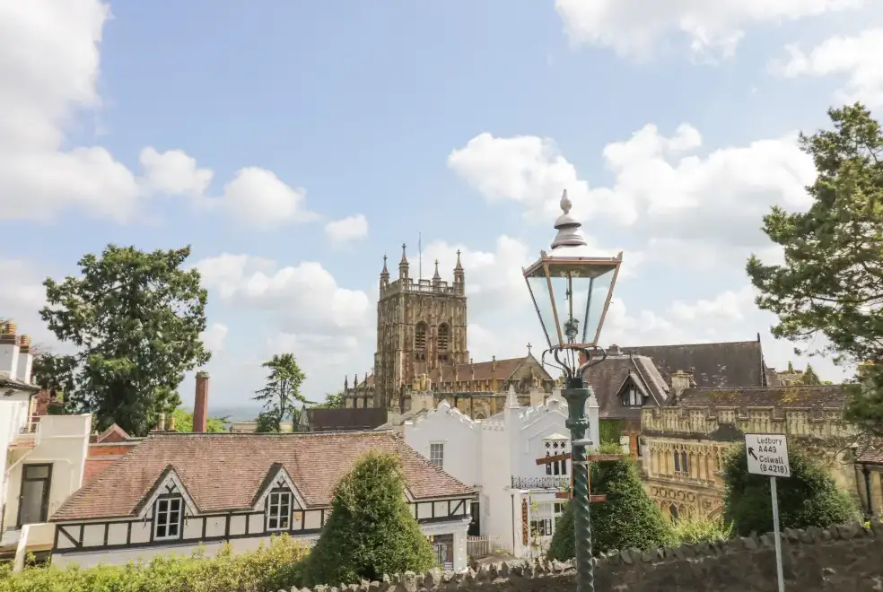 Countryside views at Durstone Cottage