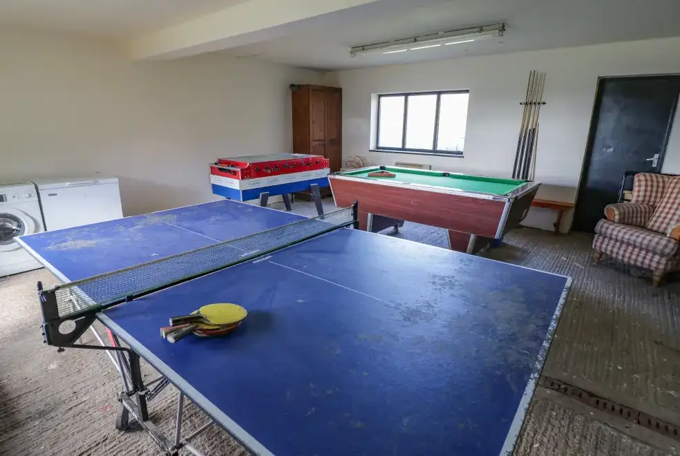 Games Room at Durstone Cottage