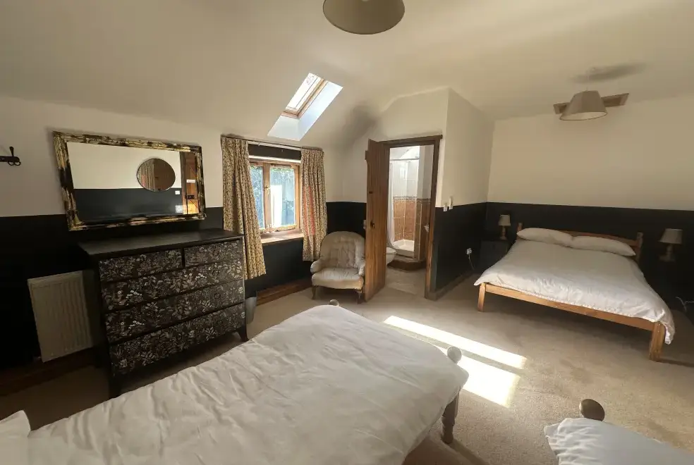 Bedroom at Duvale Barn