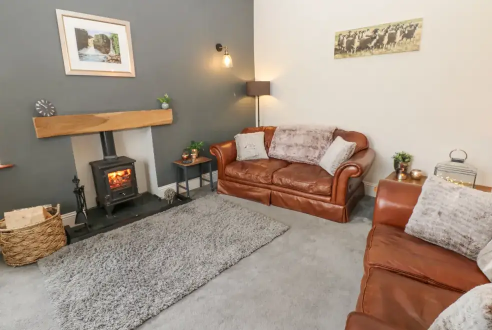 Lounge at East Crossthwaite Cottage