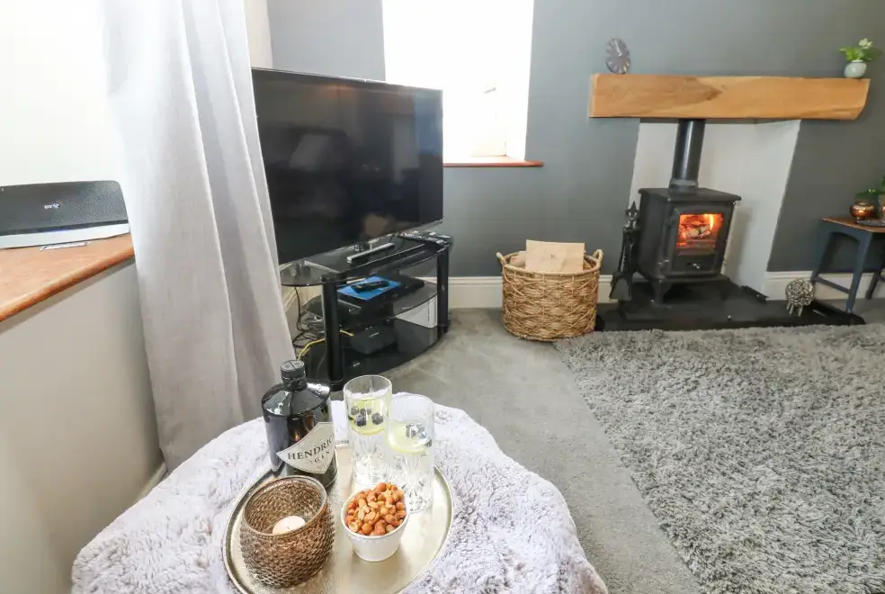 Lounge at East Crossthwaite Cottage