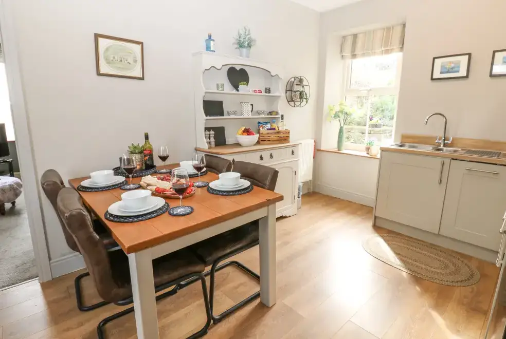 Kitchen/diner at East Crossthwaite Cottage