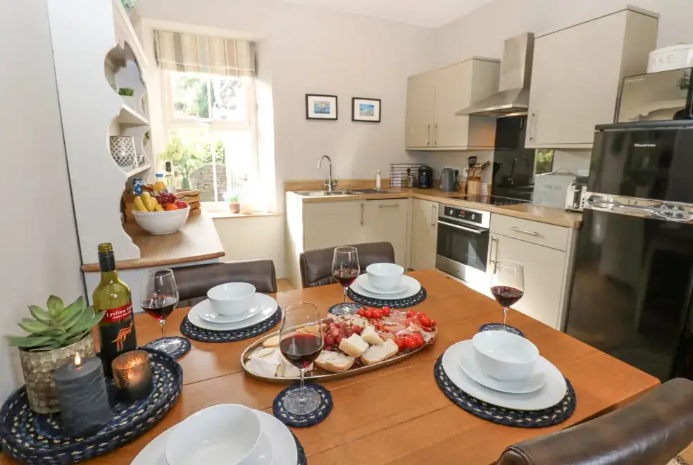 Kitchen/diner at East Crossthwaite Cottage
