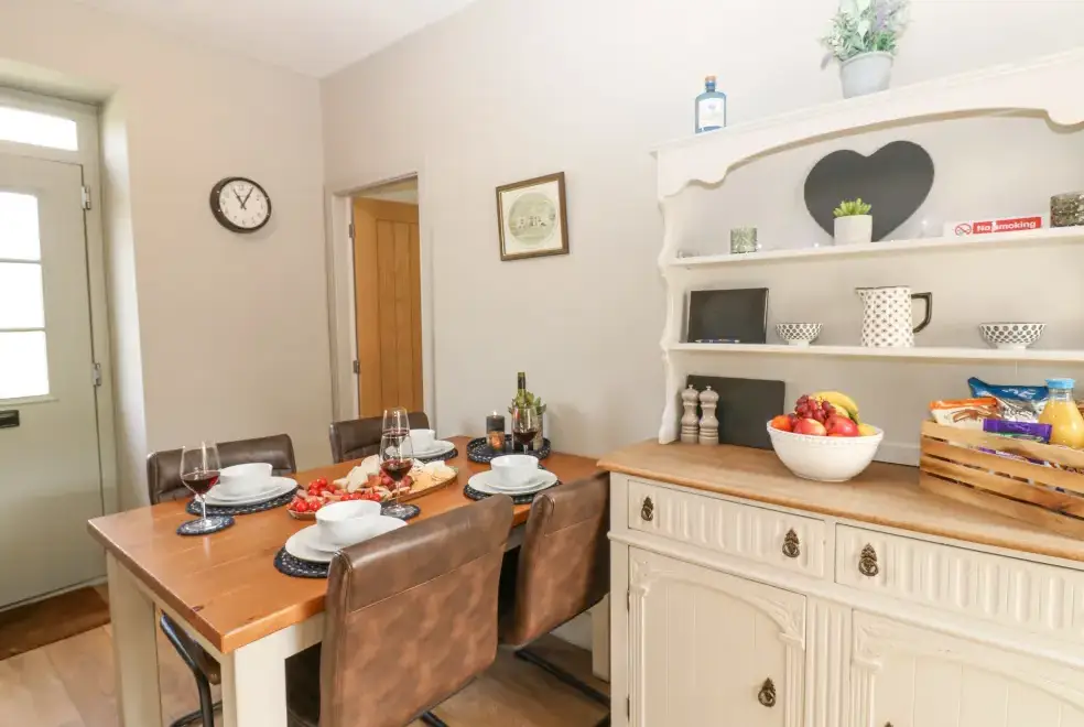 Kitchen/diner at East Crossthwaite Cottage
