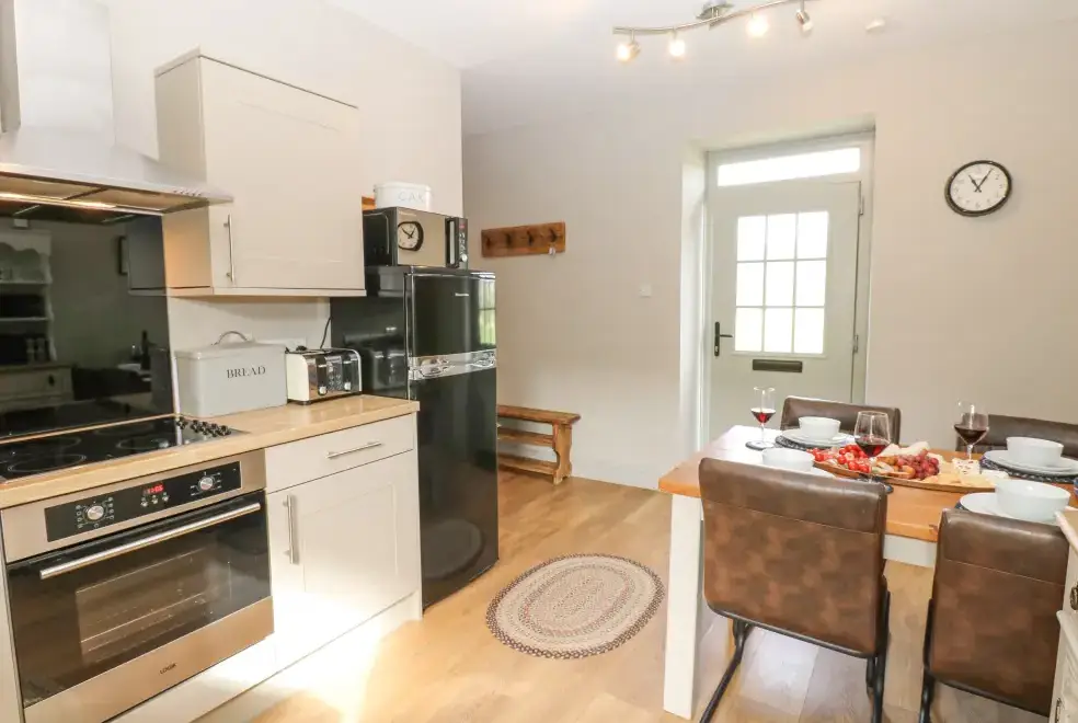 Kitchen/diner at East Crossthwaite Cottage