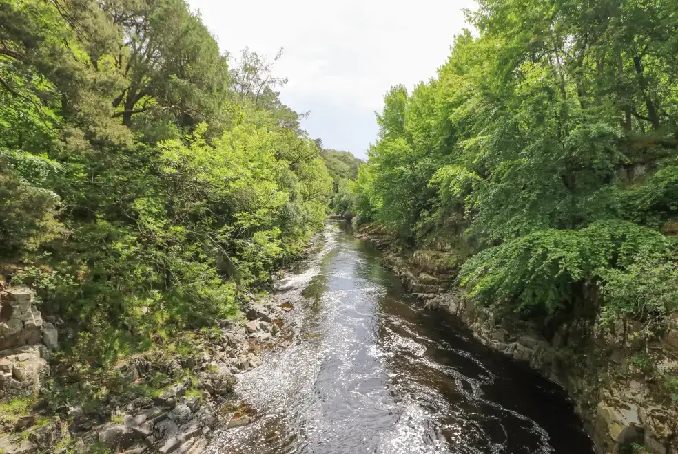 Countryside views at East Crossthwaite Cottage
