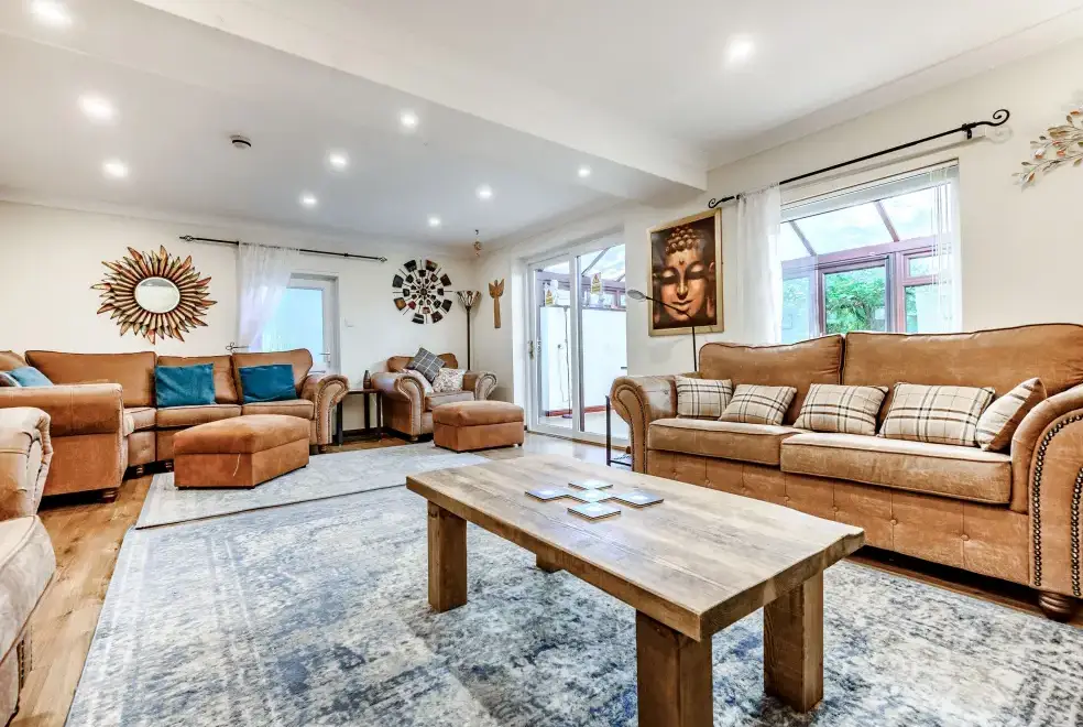 Lounge at Eden Holiday House near the Lake District