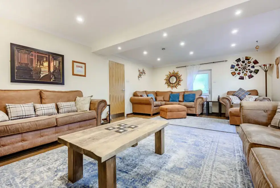 Lounge at Eden Holiday House near the Lake District