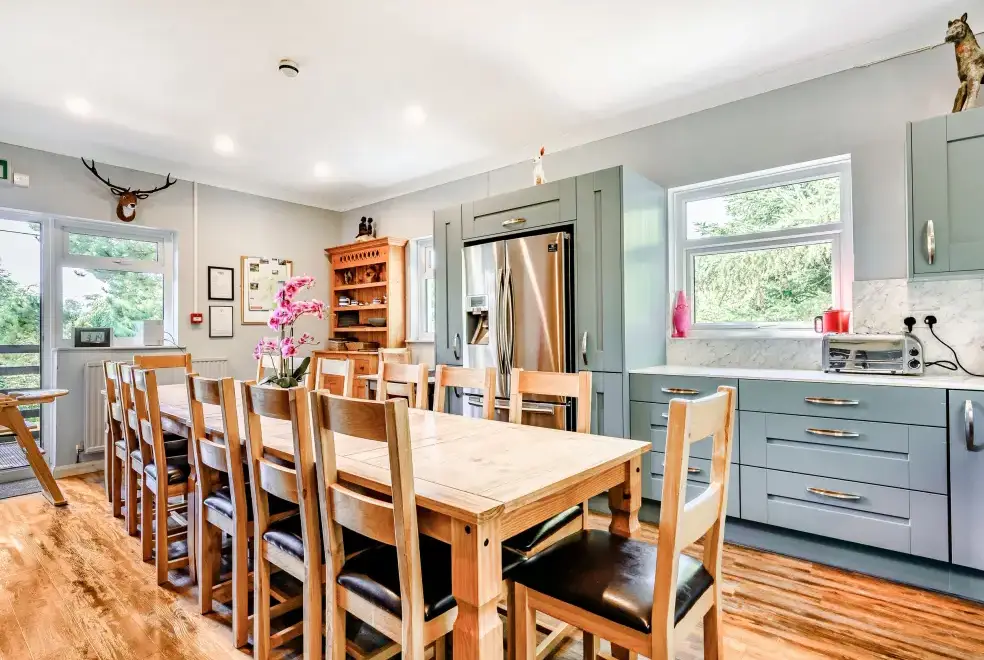 Kitchen/diner at Eden Holiday House near the Lake District