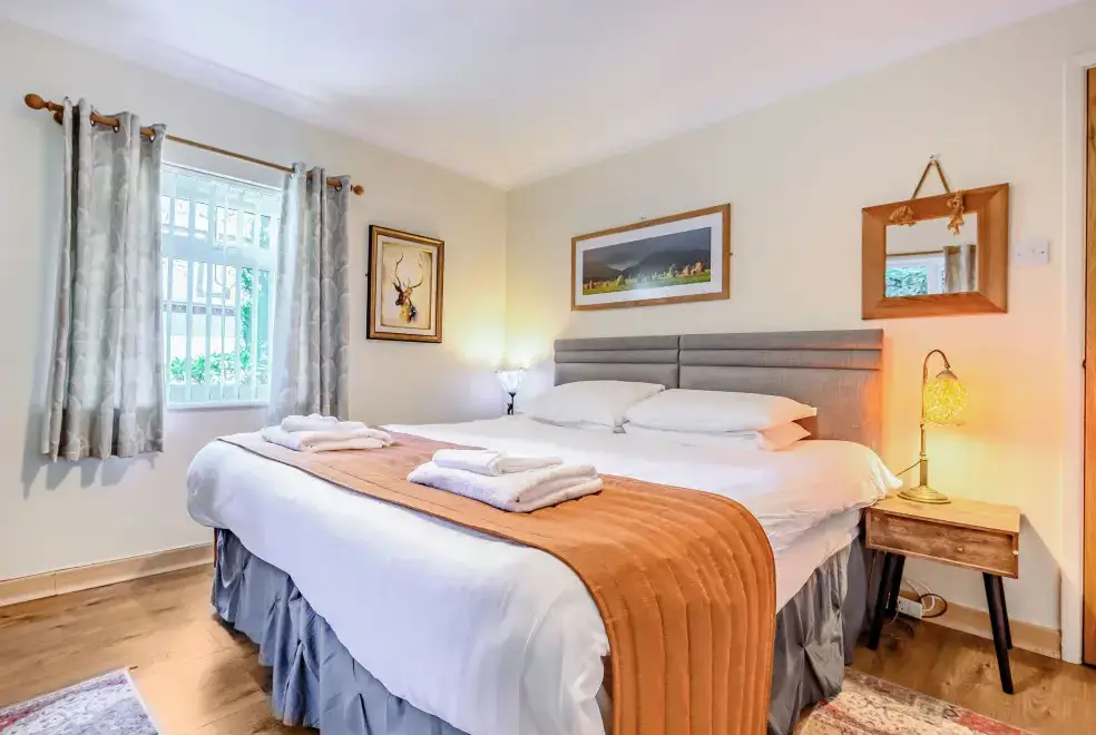 Bedroom at Eden Holiday House near the Lake District
