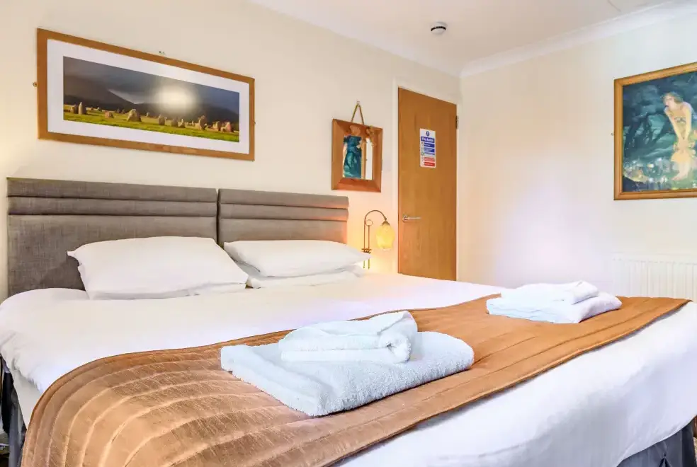 Bedroom at Eden Holiday House near the Lake District