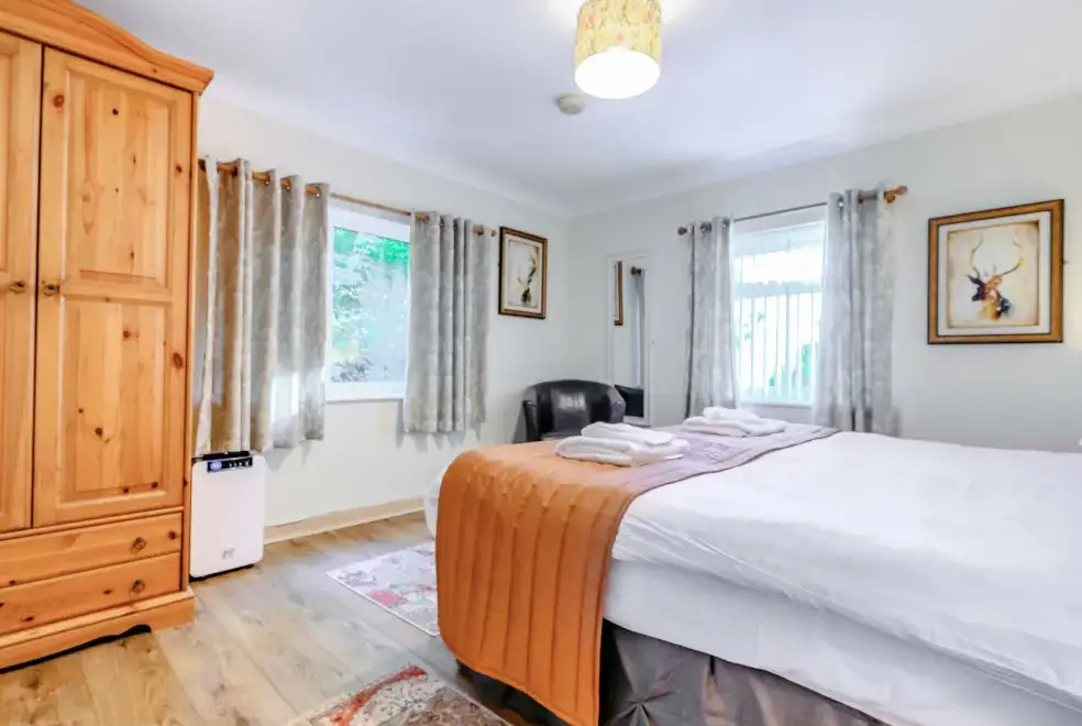 Bedroom at Eden Holiday House near the Lake District