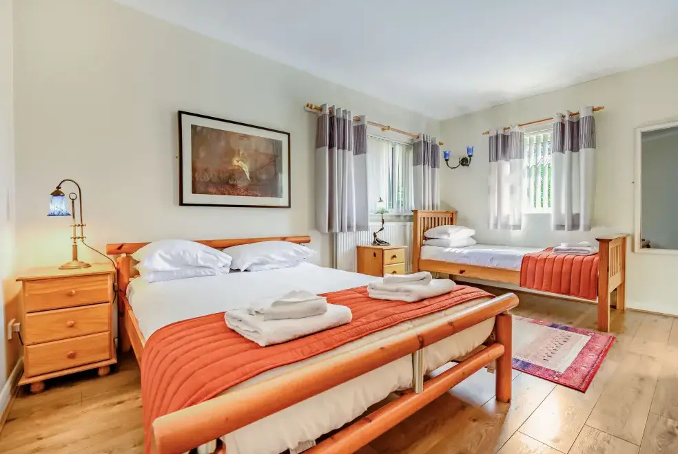 Bedroom at Eden Holiday House near the Lake District