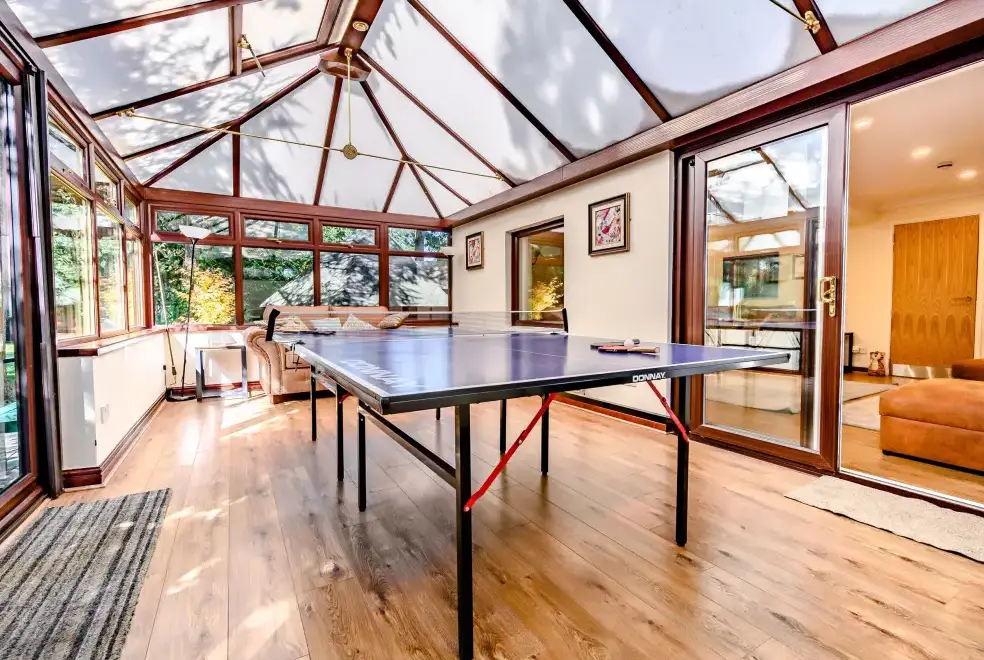 Conservatory at Eden Holiday House near the Lake District