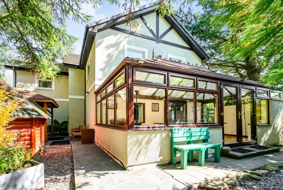 Conservatory at Eden Holiday House near the Lake District