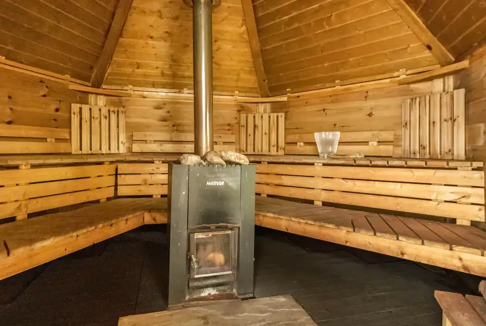 Firepit at Eden Holiday House near the Lake District