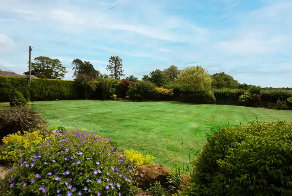 Garden at Edington Mains House