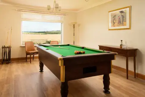 Games Room at Edington Mains House, Borders