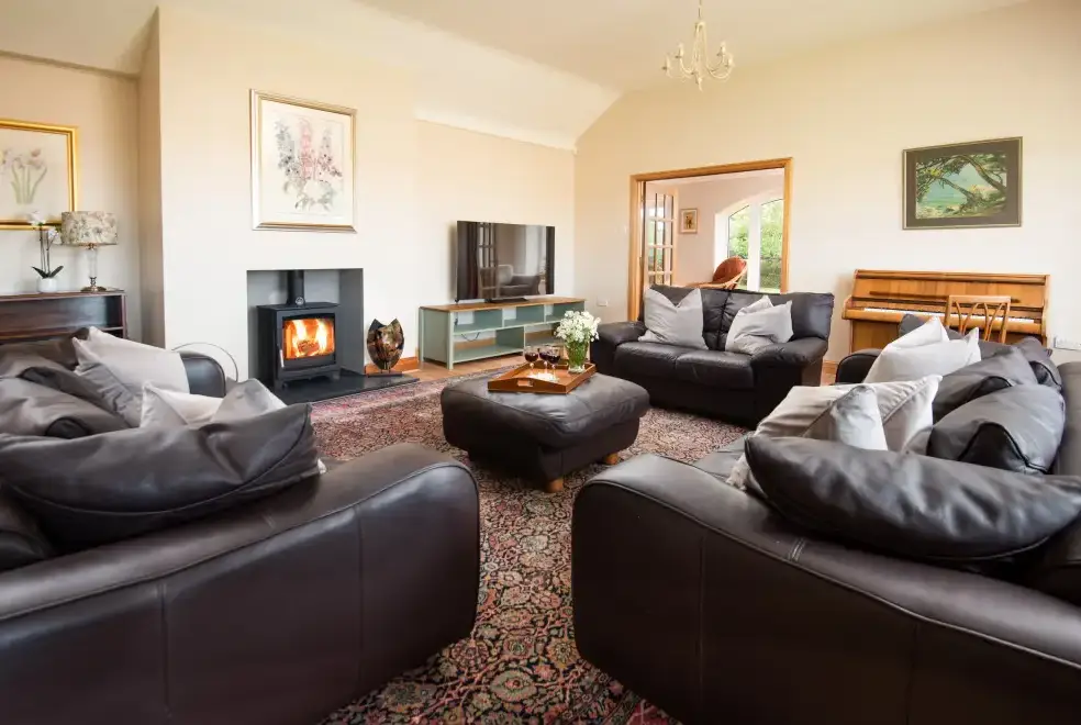 Lounge at Edington Mains House