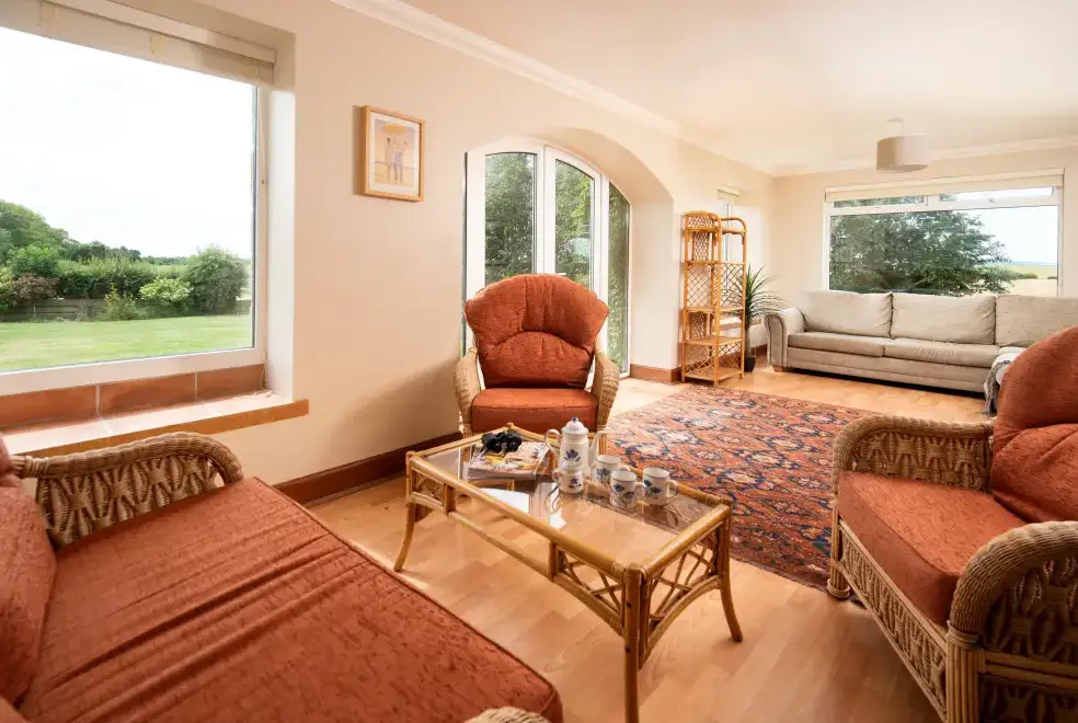 Conservatory at Edington Mains House