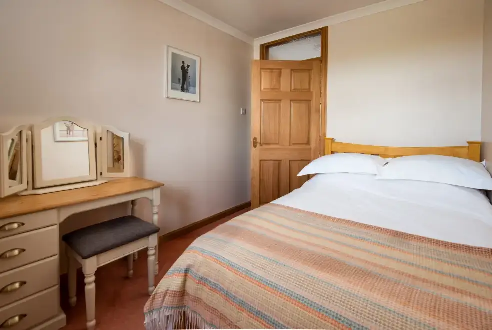Bedroom at Edington Mains House