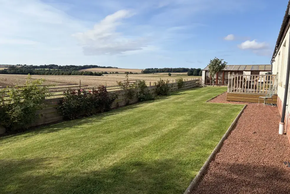 Garden at Edington Mains House