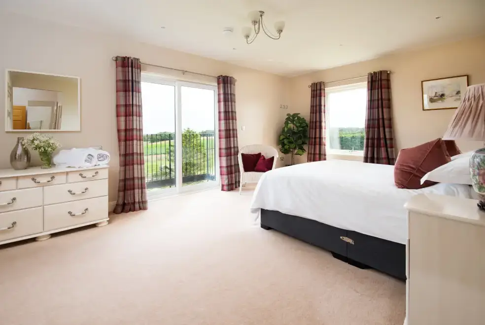 Bedroom at Edingtonhill House