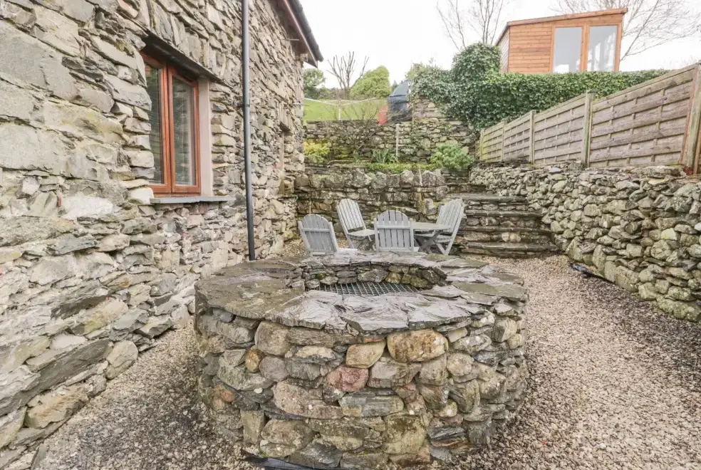 Firepit at Eller Riggs Cottage