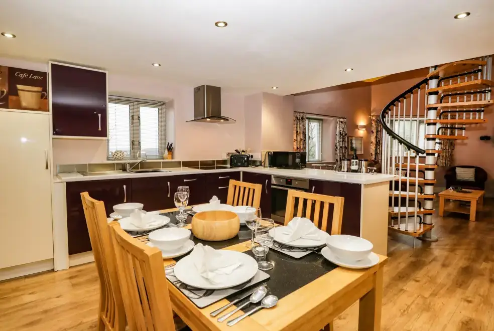 Kitchen/diner at Eller Riggs Cottage