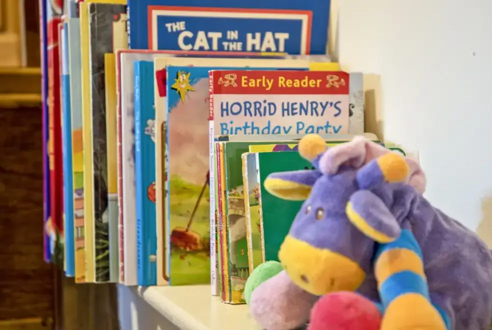 Library at Emma's Dairy - With Indoor Pool, Sports Area & Under 5yrs play area included