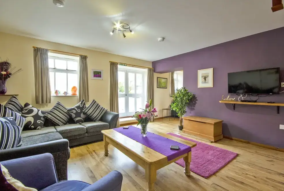 Lounge at Emma's Dairy - With Indoor Pool, Sports Area & Under 5yrs play area included