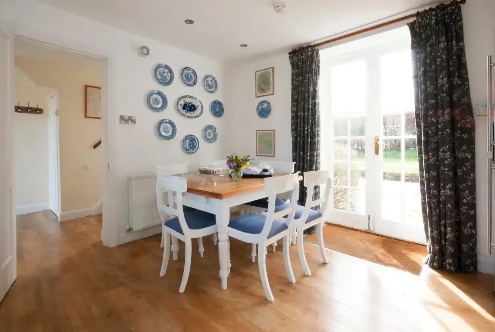 Dining room at Epsom Cottage