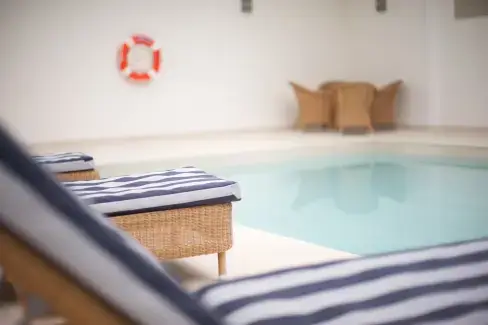 Private Swimming Pool at Epsom Cottage, Oxfordshire