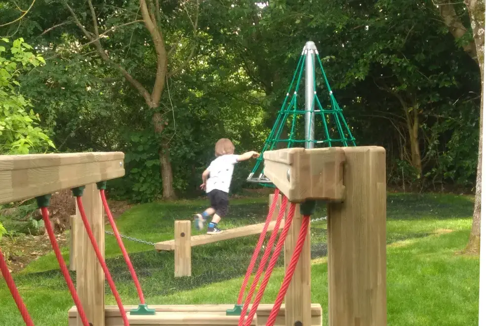Children’s play area at Epsom Cottage