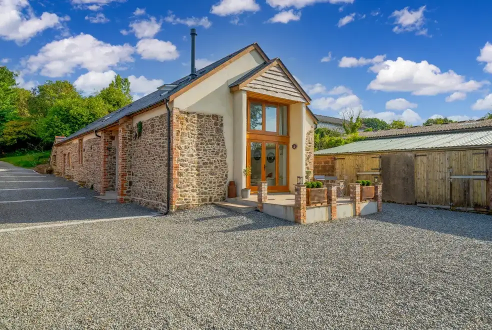 Exmoor Barn, from the outside