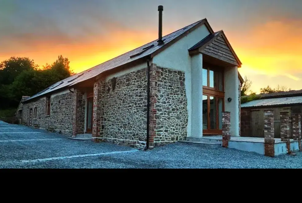 Exmoor Barn, from the outside