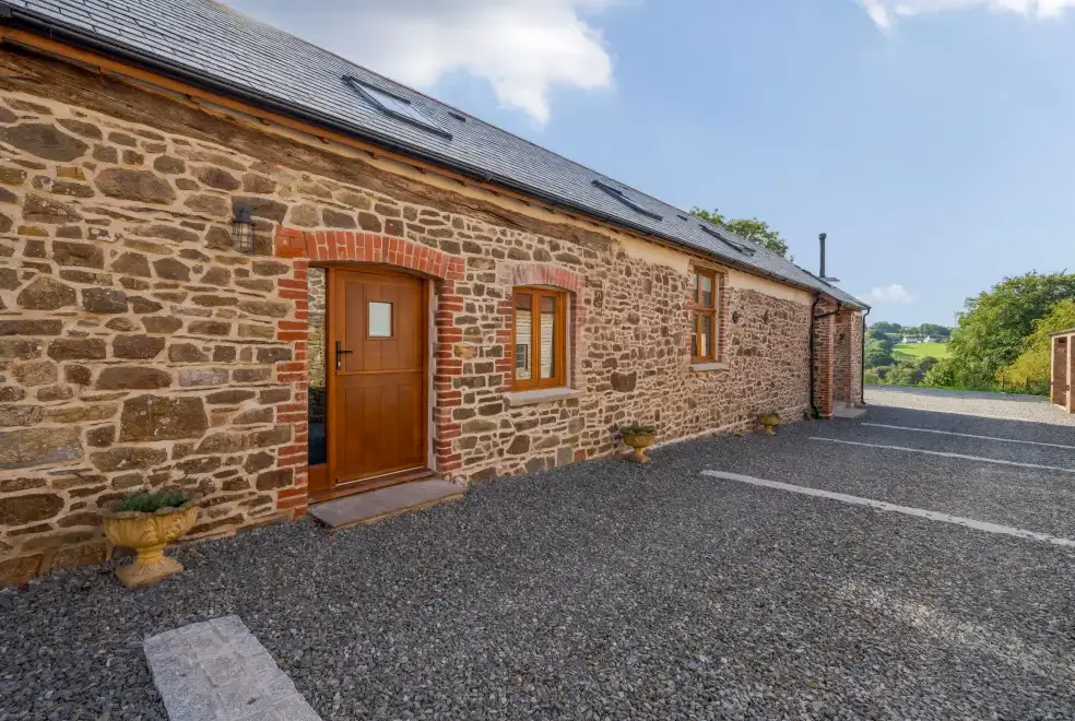 Exmoor Barn, from the outside